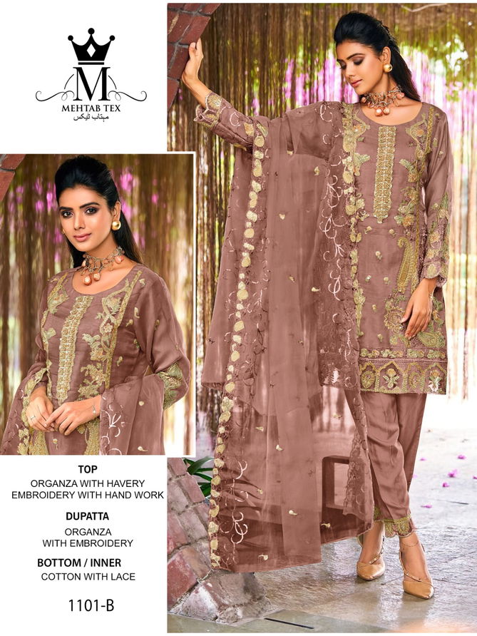 Mehtab Tex 1101 Wholesale Readymade Pakistani Suit Catalog